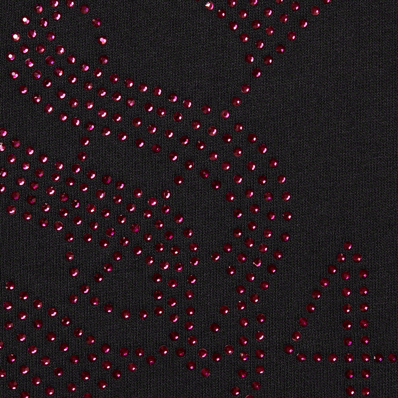 Rhinestone Zip Up Hooded Sweatshirt view 15